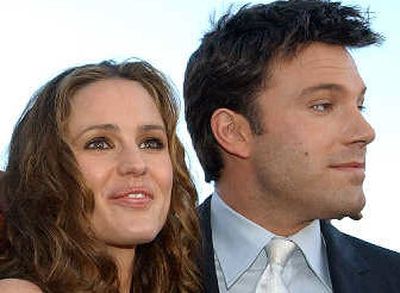 
Jennifer Garner and Ben Affleck
 (The Spokesman-Review)