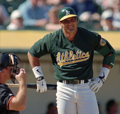 Jose Canseco has had enough of the peculiar methodology to Hall of Fame voting. (BEN MARGOT / Associated Press)