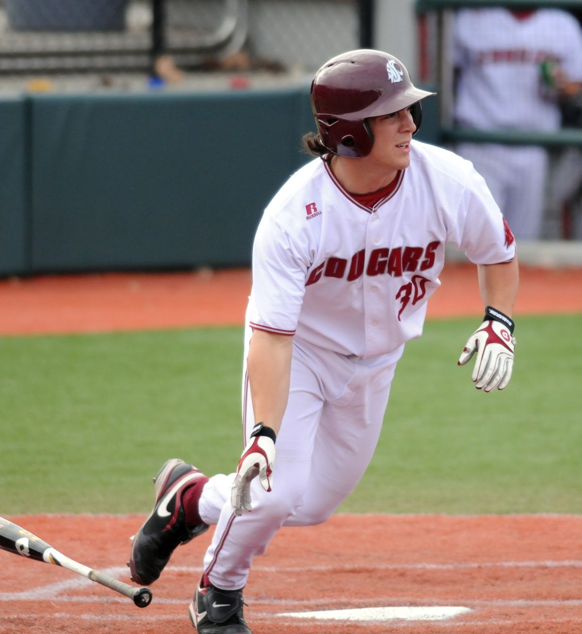 Jay Ponciano is hitting .378 with four home runs and 21 RBIs in 82 at bats. (Photo courtesy of WSU / The Spokesman-Review)