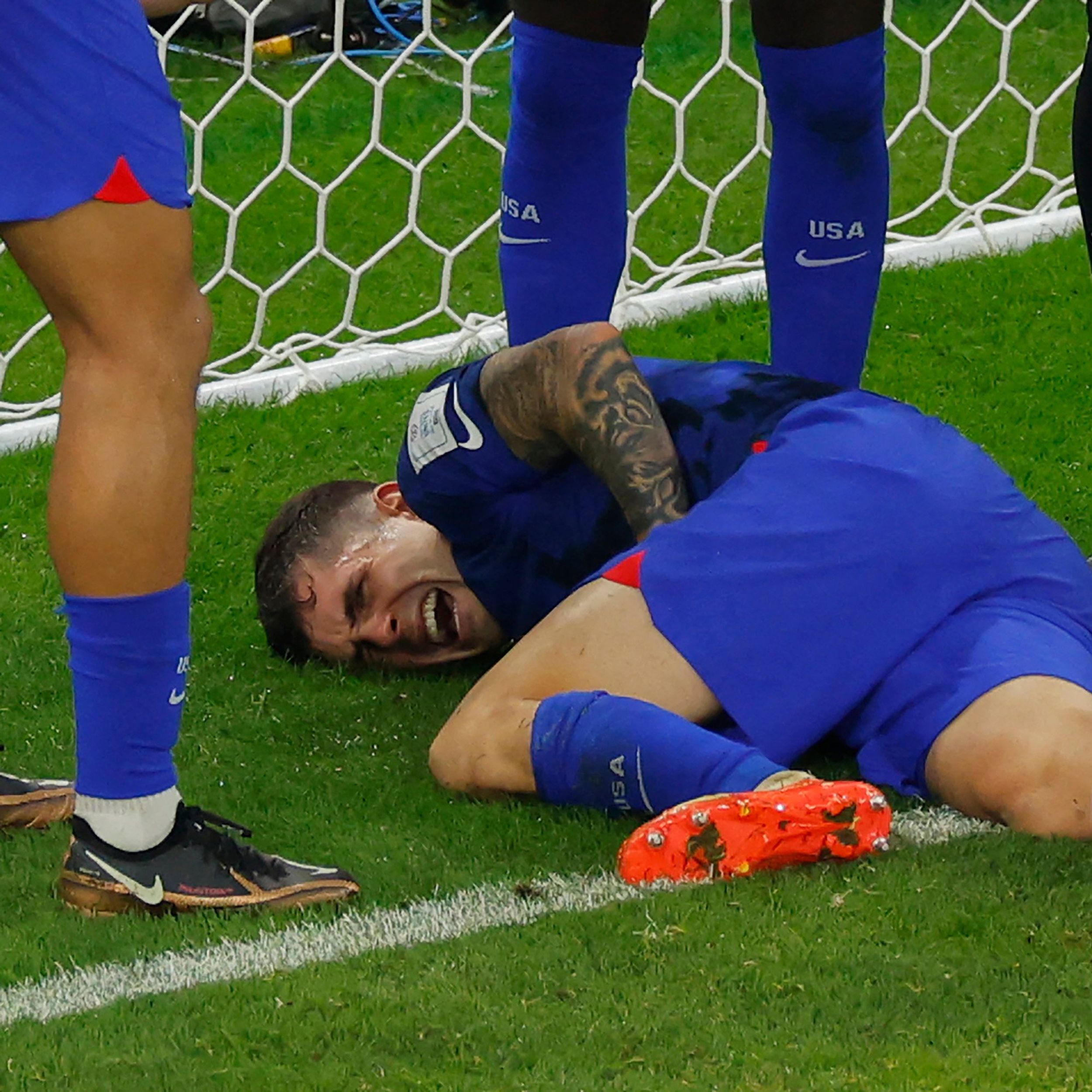 World Cup 2022: Christian Pulisic gets praise from US teammates for putting  body on line for game-winning goal