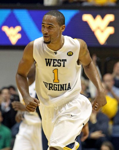 West Virginia’s Da’Sean Butler had 22 points in final home game.  (Associated Press)