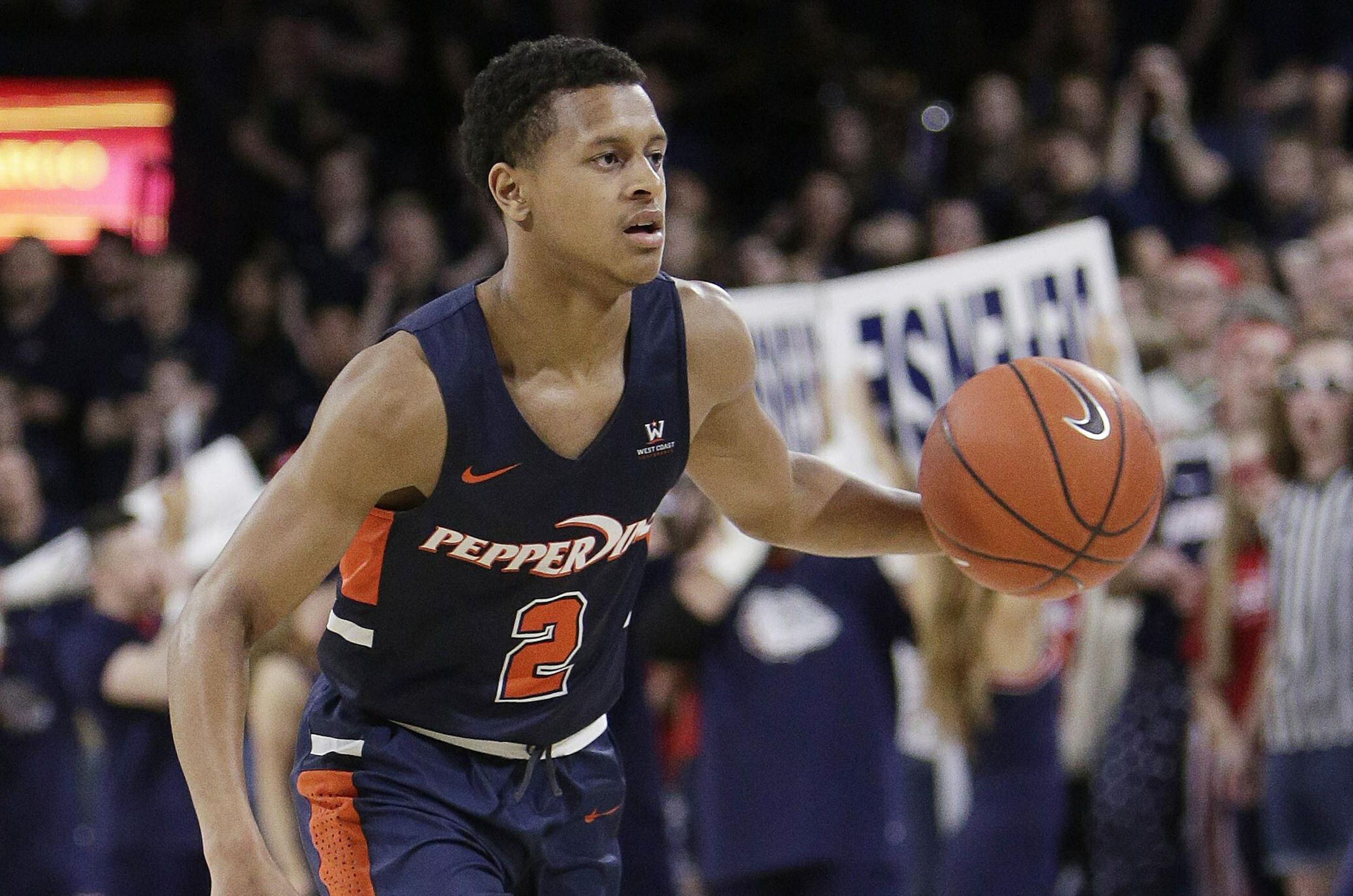 WCC Tournament: Darryl Polk Jr. helps Pepperdine past Pacific in opener ...