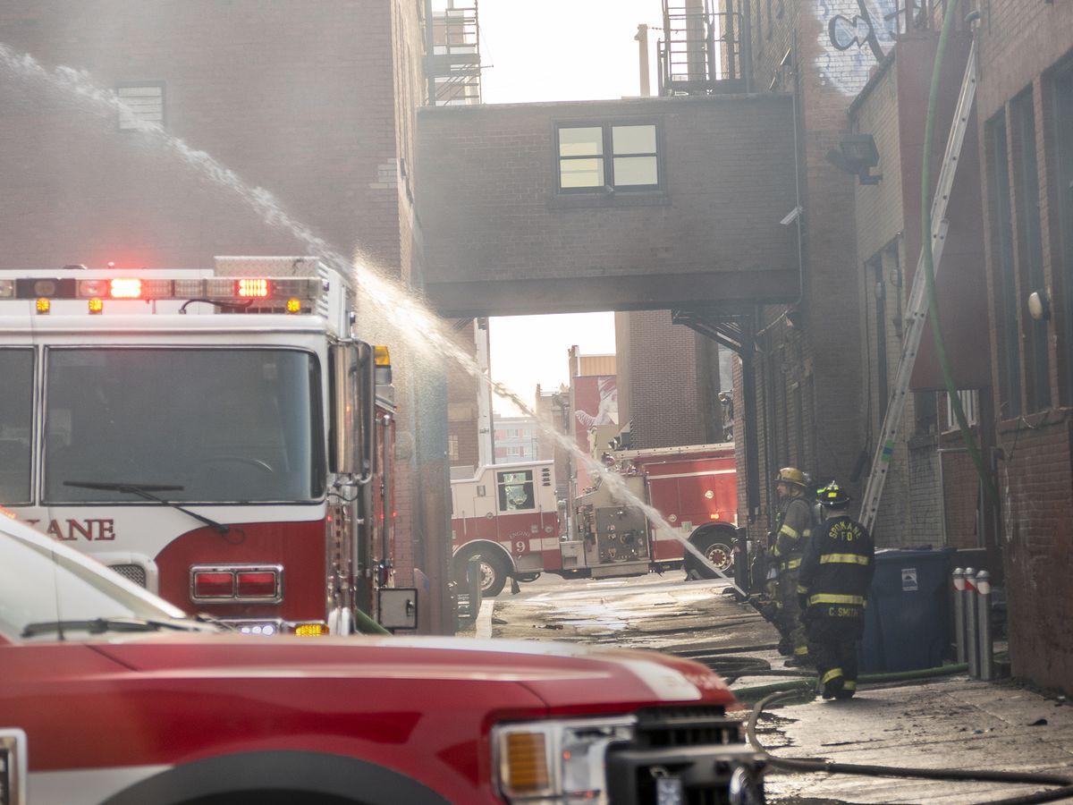 Early Morning Fire Causes 'significant' Damage To Downtown Spokane ...