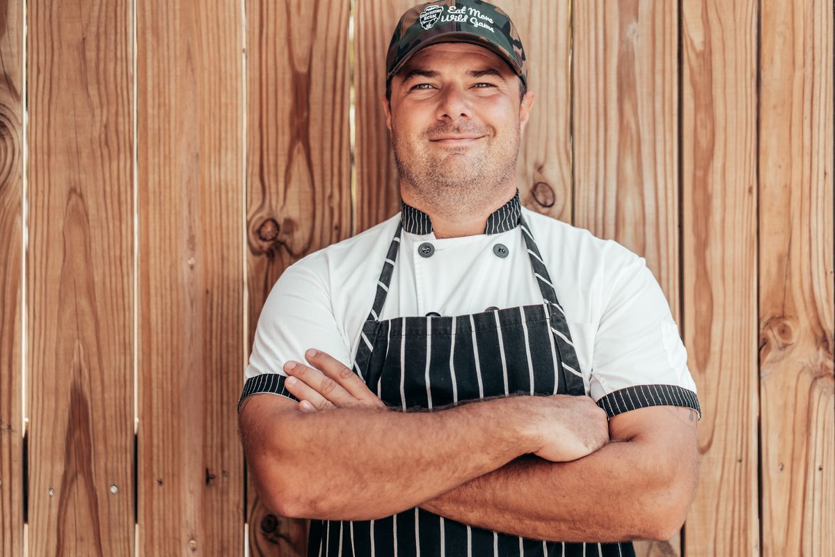 Justin Townsend started out as a cook and turned his skills into an online enterprise to help people get the most out of the game they harvest. (Courtesy/Candice Johnson)