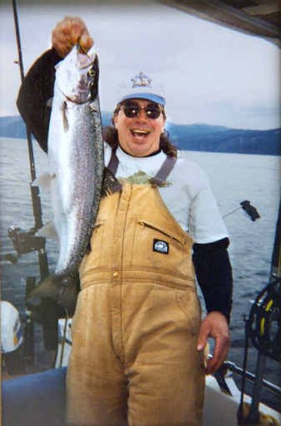 
Mike Cmos is shown enjoying one of his passions, fishing, in this photo provided by the family. Mike Cmos is shown enjoying one of his passions, fishing, in this photo provided by the family. 
 (Photo courtesy of the Cmos familyPhoto courtesy of the Cmos family / The Spokesman-Review)