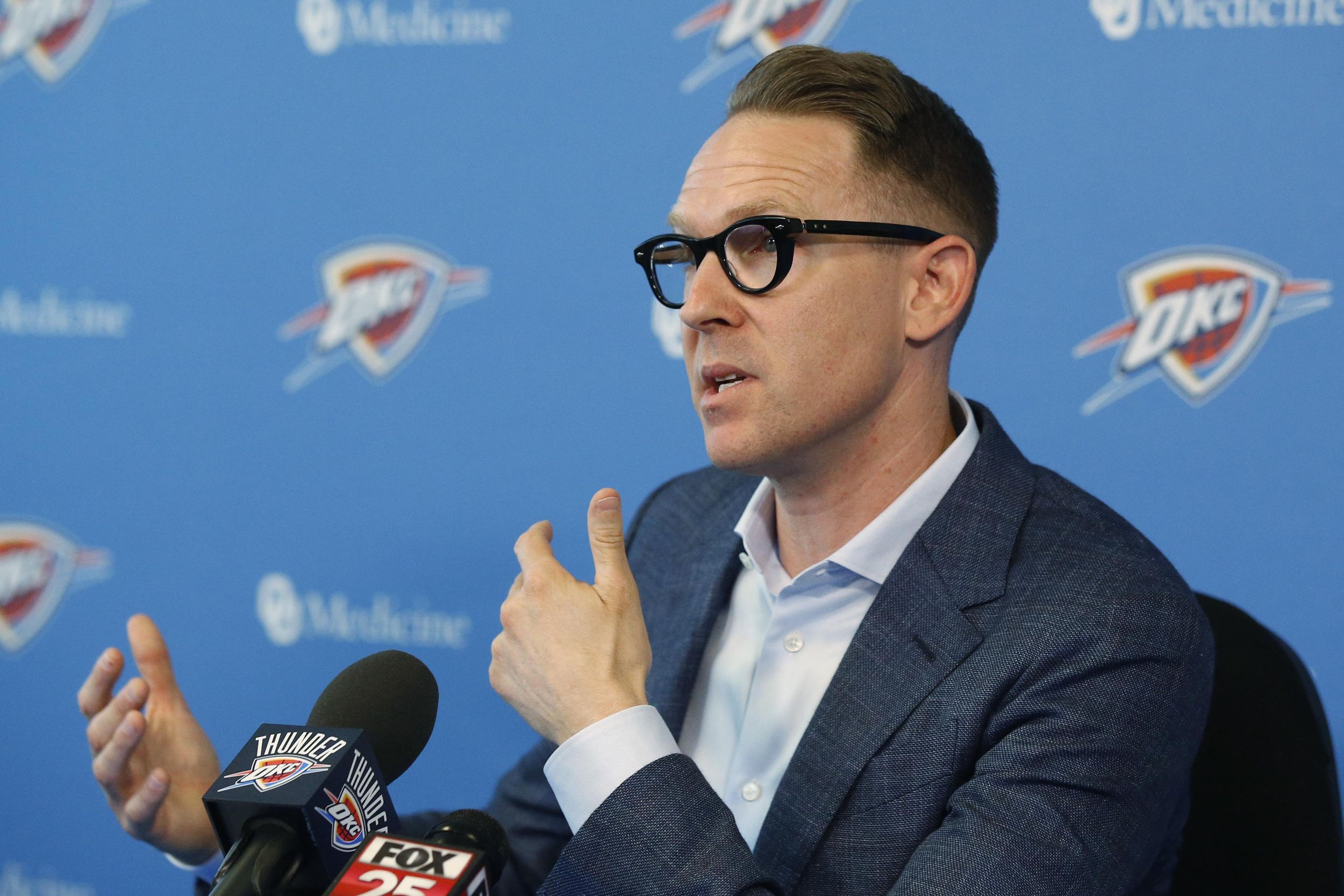 Thunder Gm Sam Presti Shies Away From Term ‘rebuilding’ The Spokesman Review