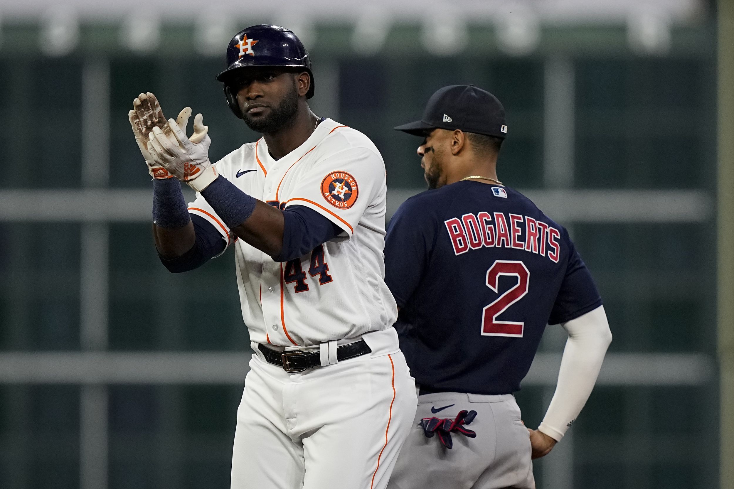 ALCS: Luis García hurls Houston Astros past Boston Red Sox into