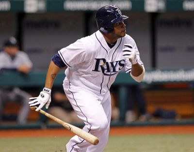 Tampa Bay’s Willy Aybar hit a walk-off home run for 3-2 victory against M’s.   (Associated Press)