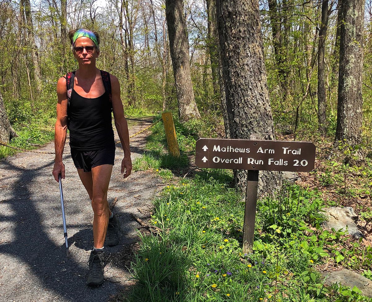 Spring hiking on the trails of Shenandoah National Park in Virginia.   (Leslie Kelly)