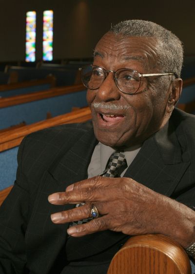 The Rev. Fred Shuttlesworth is seen in March 2006 in Cincinnati. (Associated Press)