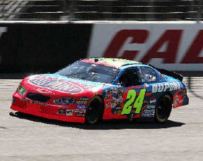 
Jeff Gordon is hoping he won't have to park his car after Saturday.
 (Associated Press / The Spokesman-Review)