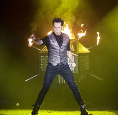 David Womach performs as David DaVinci, the magician. (COURTESY OF DAVE WOMACH)