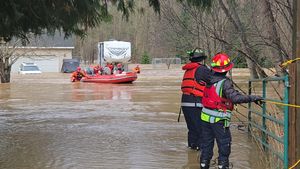North Idaho flooding damages roads, prompts a rescue and forces evacuations - Fri, 12 Dec 2025 PST