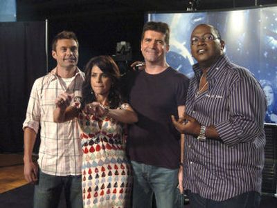 
From left, Ryan Seacrest, Paula Abdul, Simon Cowell and Randy Jackson are set to return for the seventh season of 