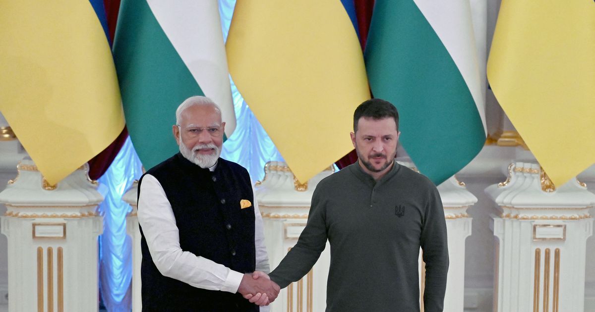 Modi signals respect for Ukrainian sovereignty during Kyiv visit