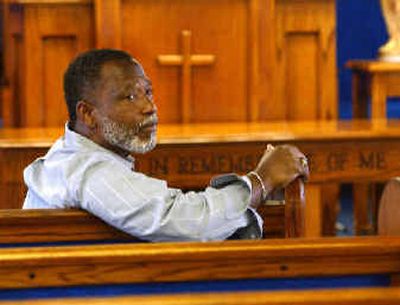 
Pastor Walter Gibbons Jr., shown at Faith Temple Community Church of Jesus in Miami, is one of the people who may have been removed from the voting rolls erroneously by the government. Gibbons was convicted of drug possession in 1974. More than 2,100 Floridians who had their voting rights restored were included on a list of felons potentially ineligible to vote, a newspaper reported Friday. 
 (Associated Press / The Spokesman-Review)