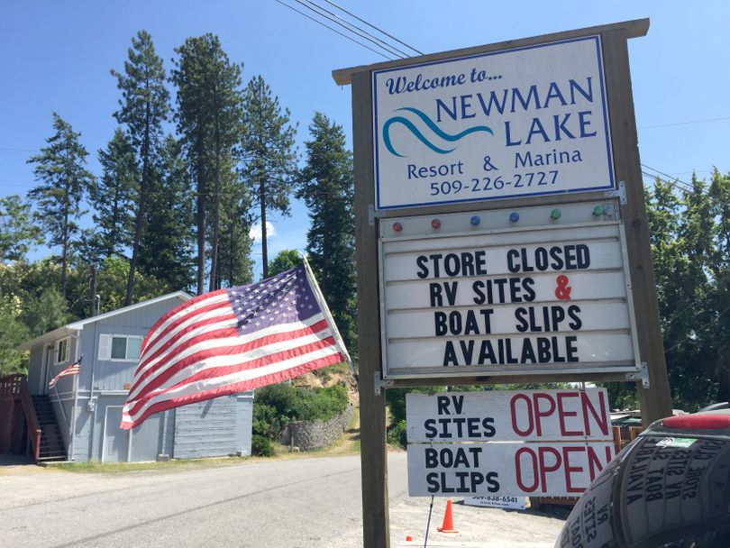 The store at Newman Lake Resort is closed for the season because the owners have health problems. Perhaps its a business opportunity?