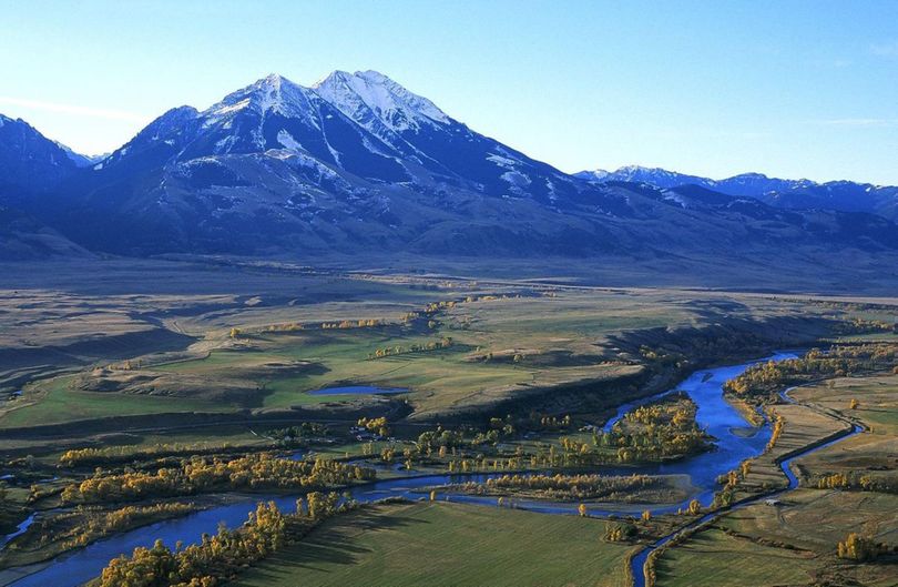 Yellowstone River upstream between Livingston and Yellowstone National Park. (Associated Press)