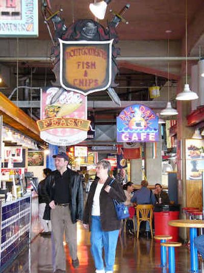 The All Day Cafe at the Lonsdale Quay Market in North Vancouver is a favorite among locals.
(Knight Ridder Tribune / The Spokesman-Review)