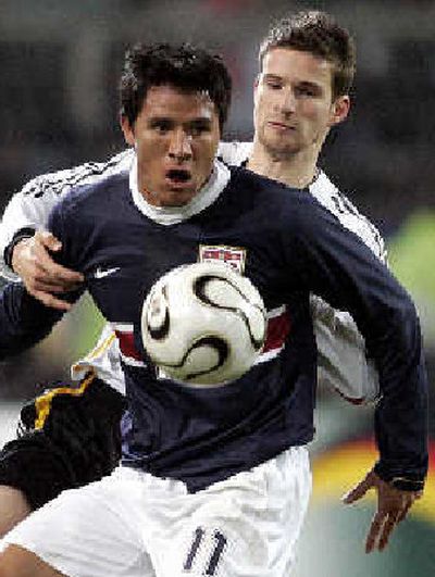 
U.S. team member Brian Ching, front, values Shadow experience.
 (Associated Press / The Spokesman-Review)