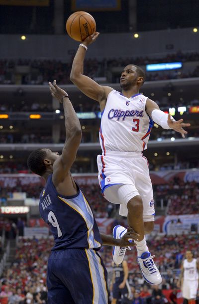 Clippers nip Grizzlies on Chris Paul’s last-second shot, take 2-0 lead. NBA playoffs, B2 (Associated Press)