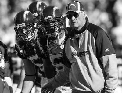 
In-house fighting with general manager A.J. Smith cost San Diego coach Marty Schottenheimer his job on Monday.
 (Associated Press / The Spokesman-Review)