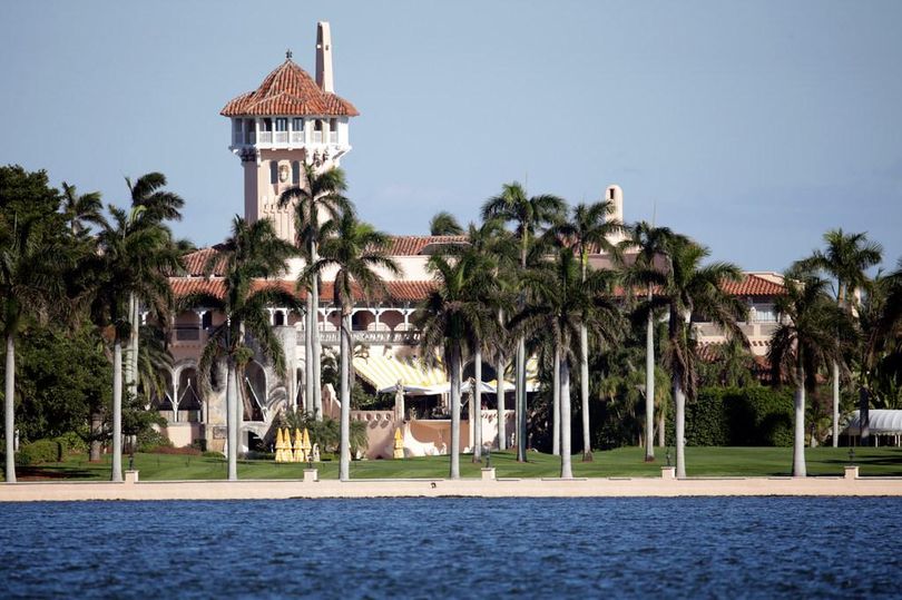 Mar-a-Lago, President Donald Trump’s golf resort and favored getaway in Florida, is shown in this Nov. 21, 2016 file photo. Idaho Attorney General Lawrence Wasden was among a group of GOP attorneys general who were bused to a reception at Mar-a-Lago during a conference they were holding nearby; Trump wasn’t around. (Lynne Sladky / AP)