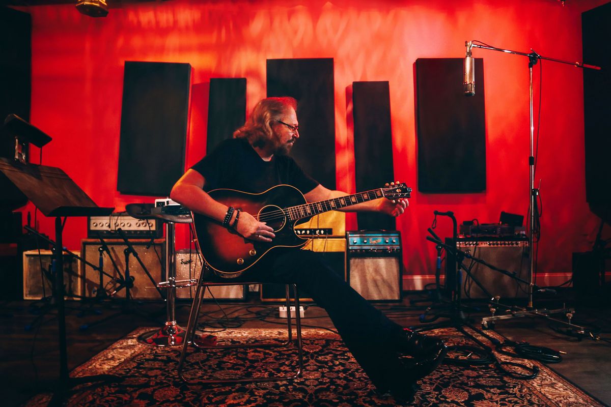Barry Gibb’s new album of duets is titled “Greenfields: The Gibb Brothers Songbook Volume 1.”  (Desiree Prieto)