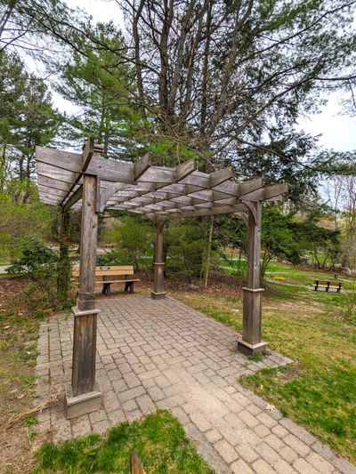 While this weathered pergola looks challenging to build, you should think of the job like eating an elephant. Pachyderms are best eaten one bite at a time.  (Tribune Content Agency)