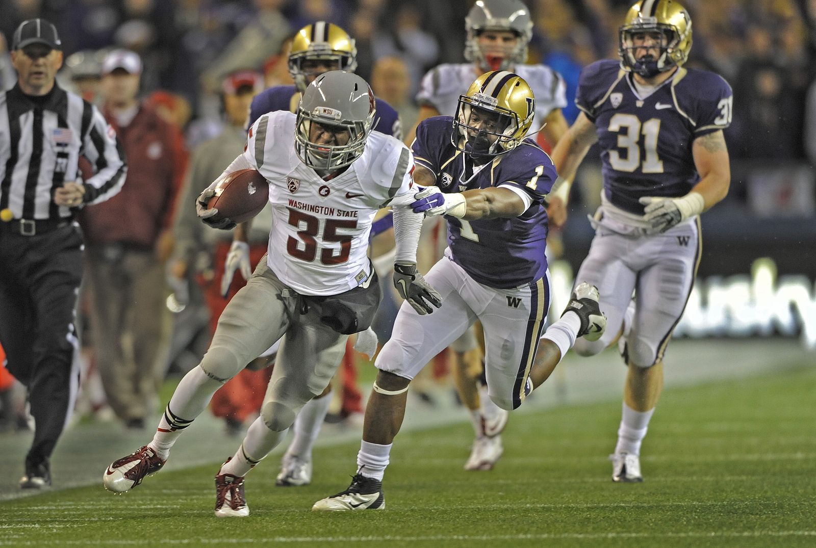 Apple Cup 2013 score update: Nolan Washington intercepts Keith Price -  CougCenter