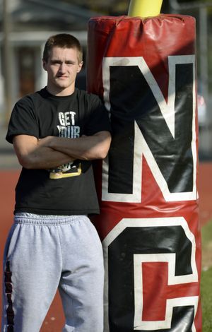 Jake Hoffman is North Central High School’s do-everything GSL standout. (Dan Pelle)