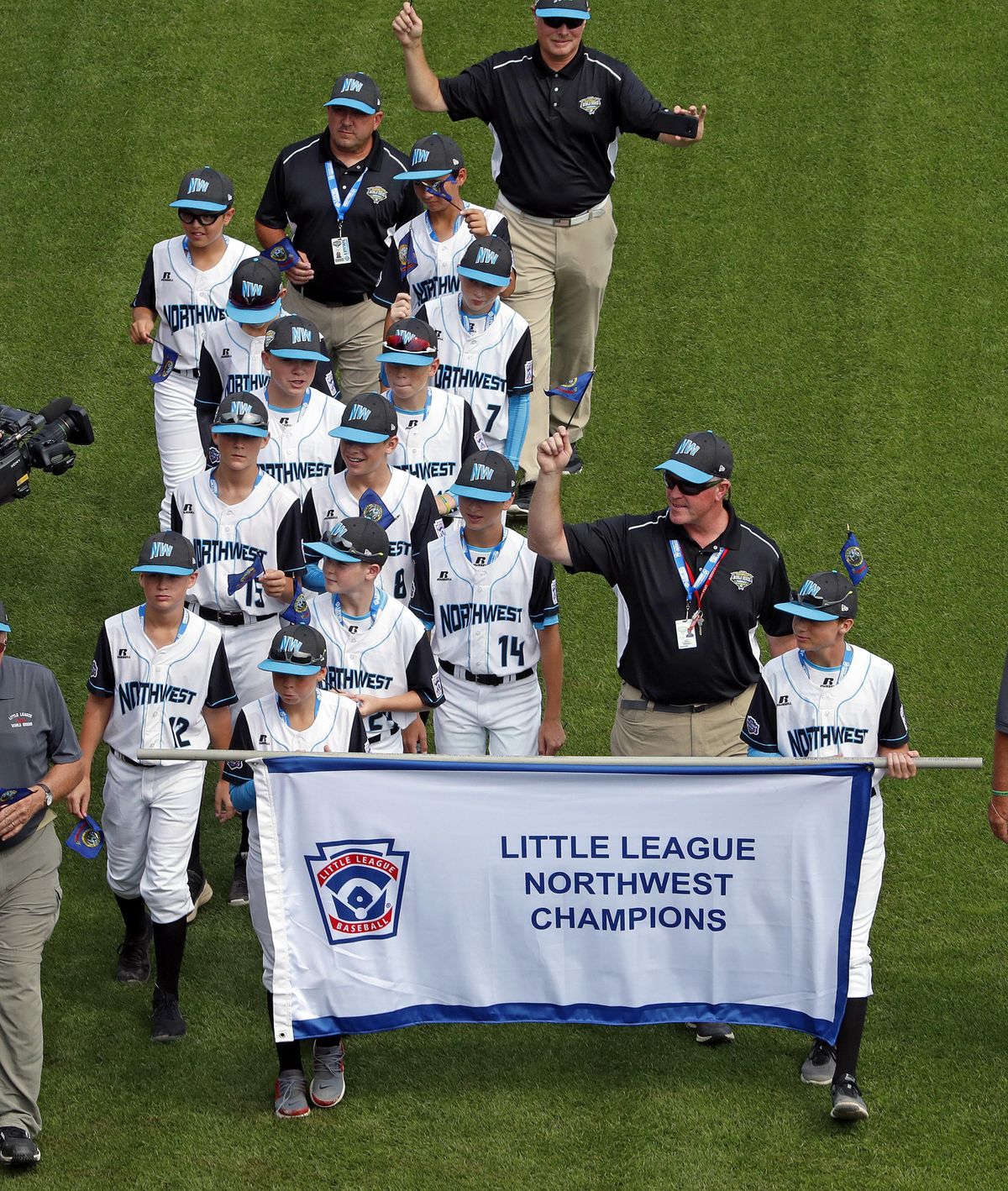 The Northwest Region Champion Little League team from Coeur d