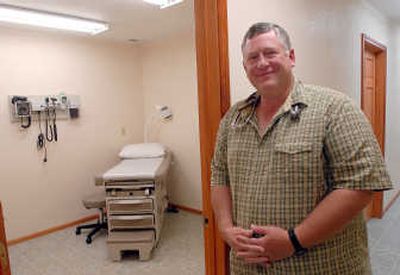 
Chris Sundquist, a physician's assistant, opened a clinic in Athol. 
 (Jesse Tinsley / The Spokesman-Review)