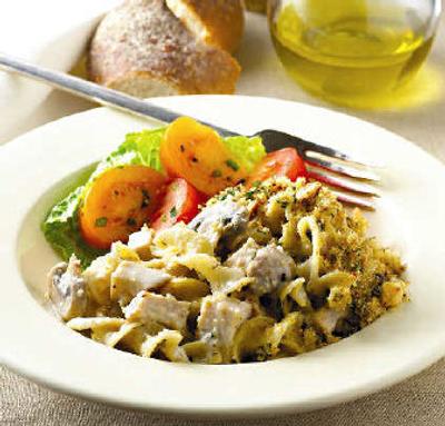 
This spicy casserole only takes minutes to prepare and heats in 20 minutes. To save time, cook green peppers ahead.
 (Boar's Head / The Spokesman-Review)