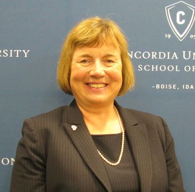 Cathy Silak, dean of Concordia University School of Law in Boise (Betsy Z. Russell)