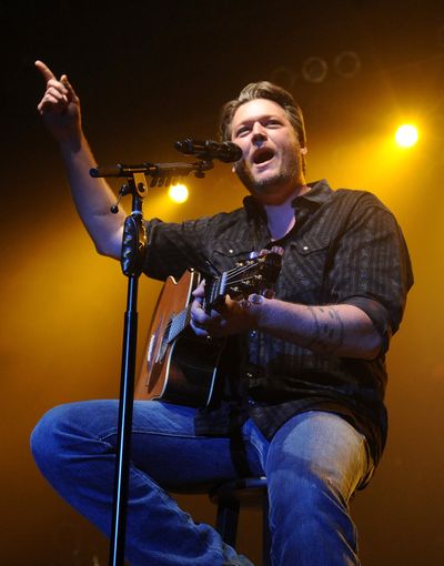 Blake Shelton’s relaxed side comes out in his latest album, “Based on a True Story …” (Associated Press)