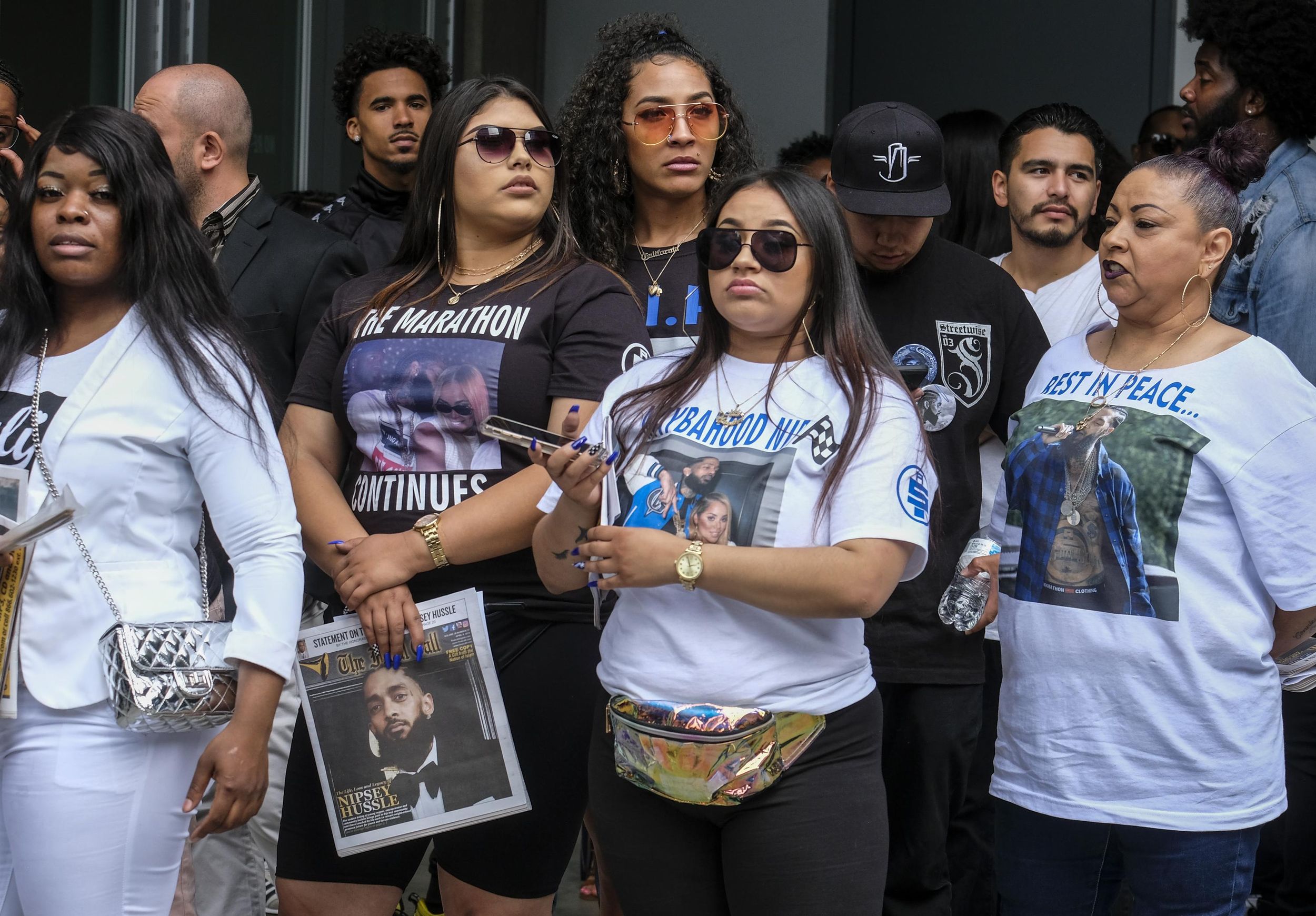 Nipsey Hussle, a hometown hero, immortalized at memorial