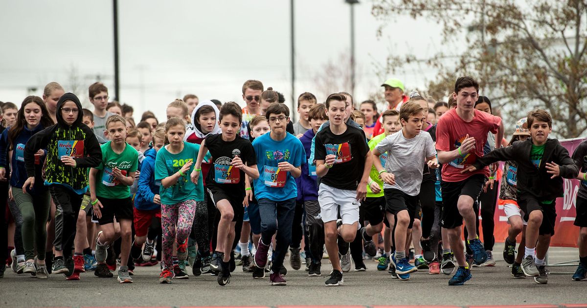 Jr. Bloomsday relaunch draws full crowd of young runners The