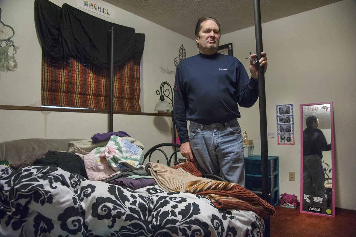 Scott Meyers’ daughter, Rachel, died of a heroin overdose in March 2015. He’s trying to get a law passed to make it easier for teenagers to be involuntarily committed for drug treatment. Meyers has kept her room in his Mead-area home the same since her death. (Dan Pelle / The Spokesman-Review)