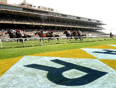 
Opening day at Del Mar (Calif.)  in July saw the start of a disturbing trend of horses breaking down. 
 (Associated Press / The Spokesman-Review)