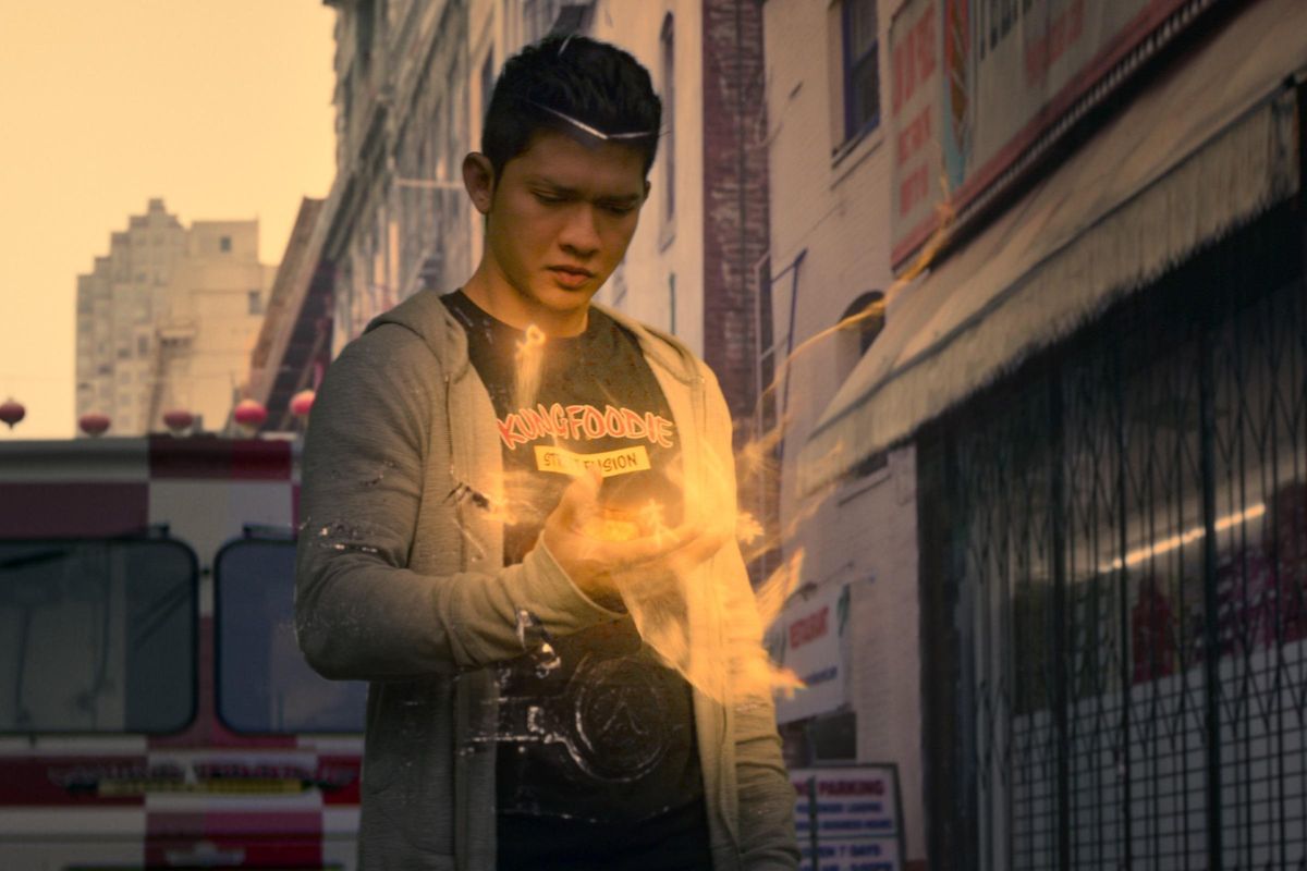 Iko Uwais in “Wu Assassins.” (Netflix)