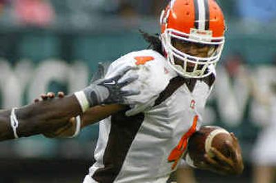 
Bowling Green QB Omar Jacobs
 (The Spokesman-Review)