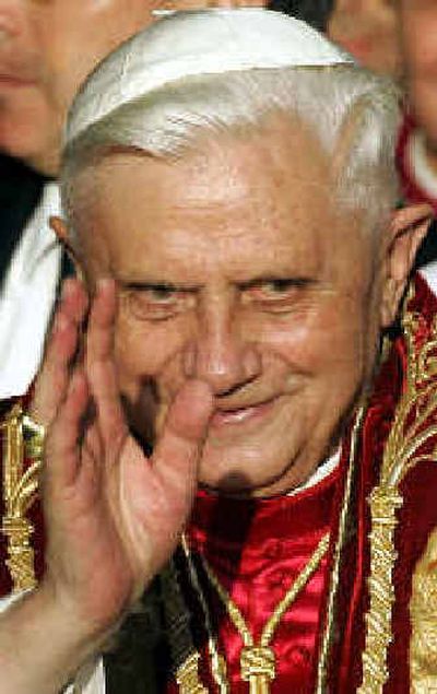 
Pope Benedict XVI 
 (The Spokesman-Review)