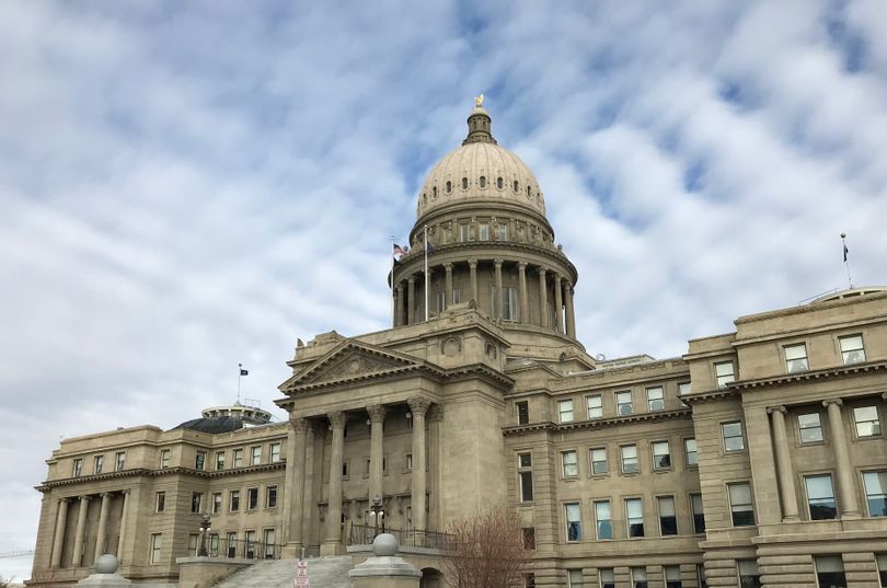 Idaho's state Capitol in Boise, shown on Wednesday, Jan. 10, 2018 (Betsy Russell)