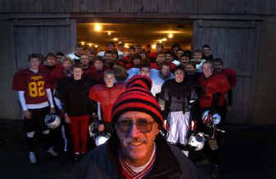
Lind-Ritzville football coach Mike Lynch is retiring after 31 years. His final game will be the State B-11 championship in Tacoma.
 (Jed Conklin / The Spokesman-Review)