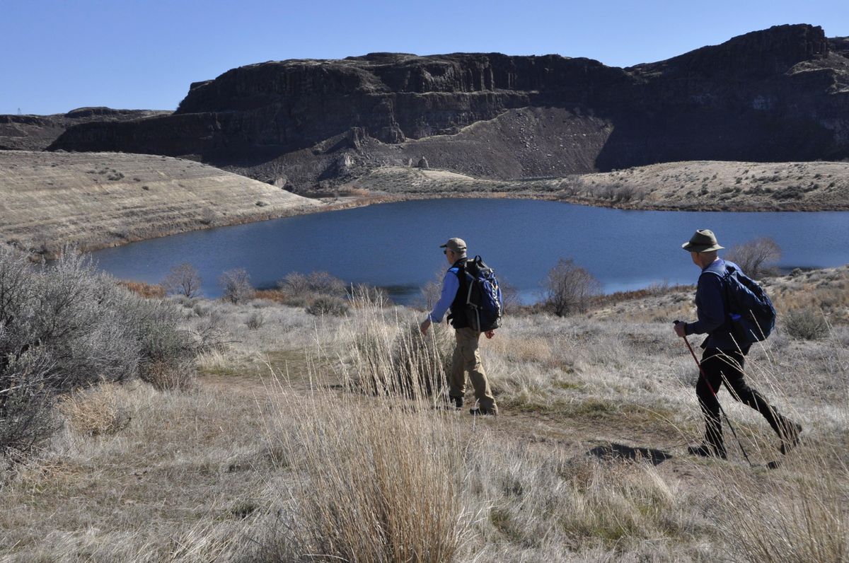 hiking in march