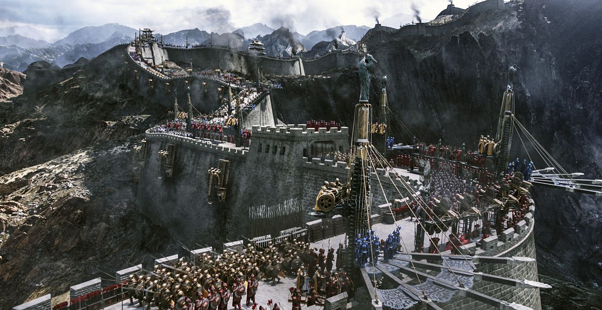 A scene from "The Great Wall." (Photo Credit: Legendary and Univ / AP)