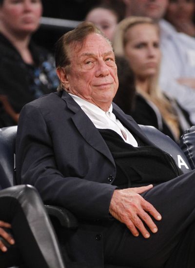 Los Angeles Clippers owner Donald Sterling told opposing attorney Burt Fields to “stand up and be a man” in court. (Associated Press)