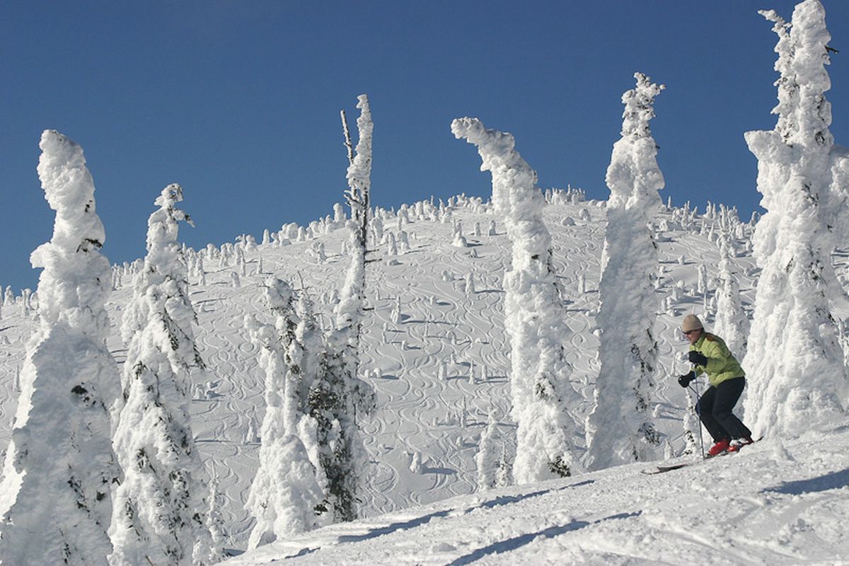 Though at least four hours away from the Spokane area, Whitefish is quite a draw, with long runs and large amounts of fresh powder.  (Brian Schott / Special to Awayfinder)