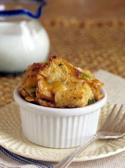 
Bread pudding is food kids can help prepare that is more than a sum of its parts.File Associated Press
 (File Associated Press / The Spokesman-Review)